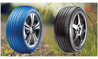 彩色轮胎&黑色轮胎